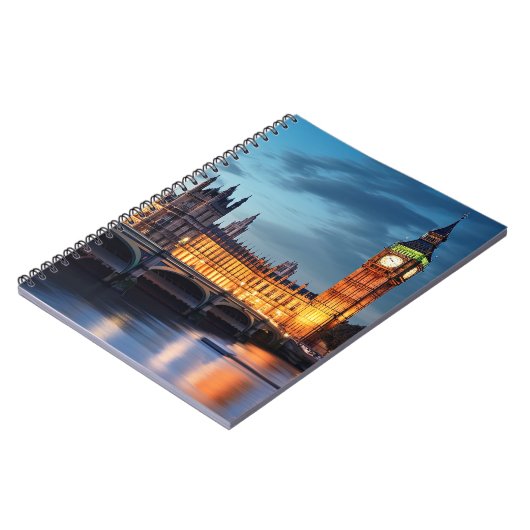 Carnet Big Ben, Londres. (Côté gauche)