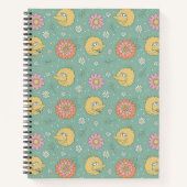Carnet Big Bird | Good Vibes Floral Pattern (Devant)