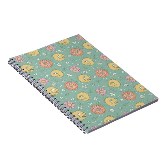Carnet Big Bird | Good Vibes Floral Pattern (Côté Droit)