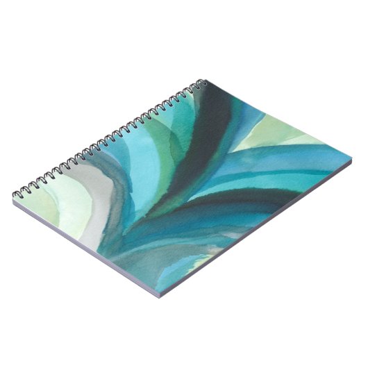 Carnet Big Blue Leaf I (Côté gauche)