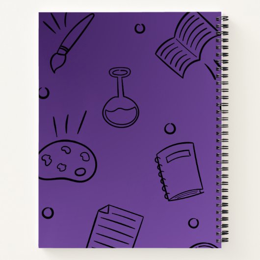 Carnet Big Brain spiral (Dos)