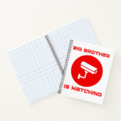 Carnet Big Brother regarde 1984 ingsoc (Intérieur)