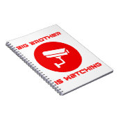Carnet Big Brother regarde  1984 ingsoc (Côté Droit)