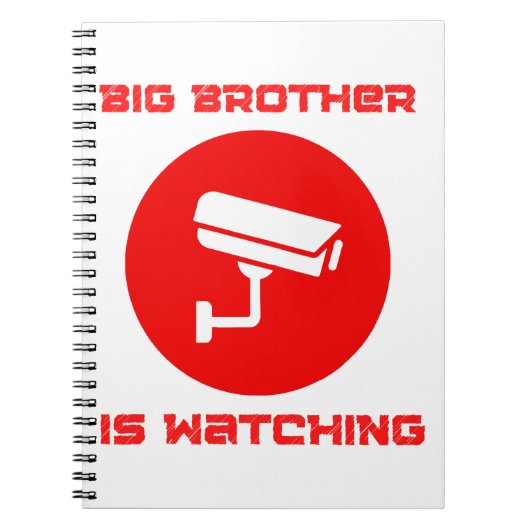 Carnet Big Brother regarde  1984 ingsoc (Devant)