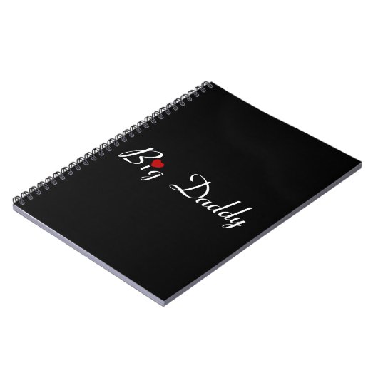 Carnet Big Daddy avec Red Heart (Côté gauche)