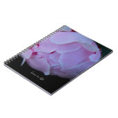 Carnet Big Pink Peony Bud (Côté gauche)