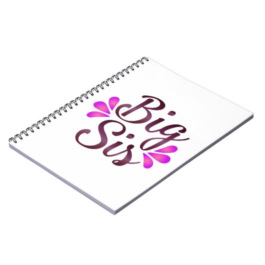 Carnet Big Sis (Côté gauche)