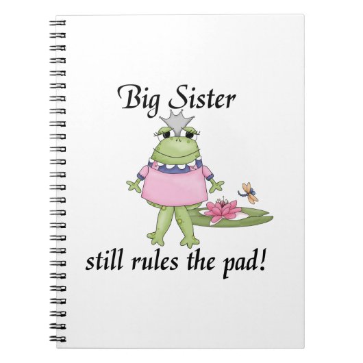 Carnet Big Sister gouverne les cadeaux de Pad (Devant)