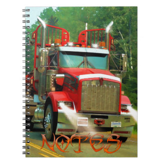Carnet Big Truck and Highway Art pour les amateurs de cam