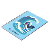 Carnet Big Wave Surfer Thunder_Cove (Côté gauche)