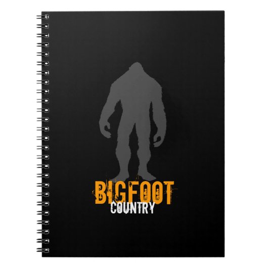 Carnet Bigfoot Notebook (Devant)