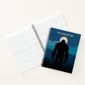 Carnet Bigfoot personnalisé (Intérieur)