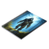 Carnet Bigfoot Sasquatch dans les bois (Côté gauche)