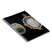 Carnet Bijou d'armada, miniature d'enclo de la Reine (Côté Droit)