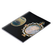 Carnet Bijou d'armada, miniature d'enclo de la Reine (Côté gauche)