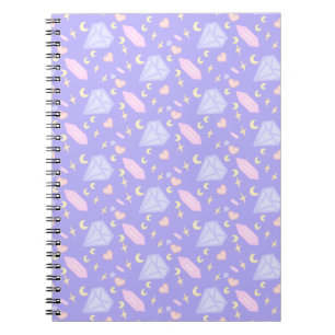 Carnet Bijoux de Kawaii Crystals Moons Stars Heartel Past