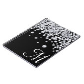 Carnet Bijoux en diamant Bijoux Monogramme Note initiale (Côté gauche)