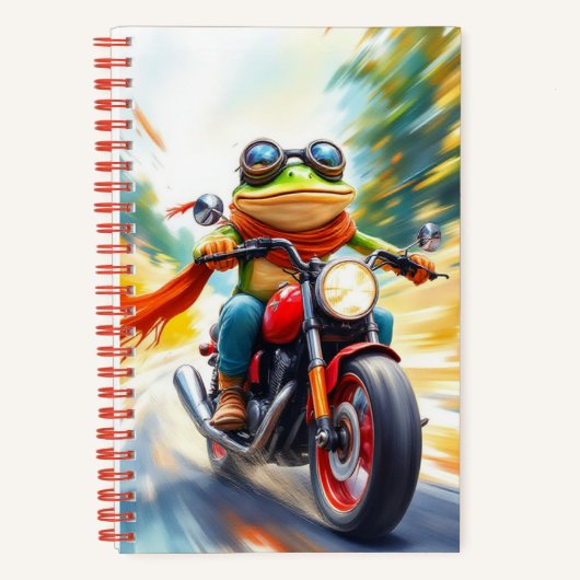 Carnet Biker, auteur Natasha Us (Recto)