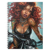 Carnet Biker Babe1 (Devant)