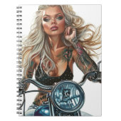 Carnet Biker Babe12 (Devant)