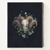 Carnet Bildserie Leben Und Tod : Schafschädel (Dos)