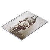 Carnet "Bill sauvage" Hickok (1837-76) (photo de b/w) (Côté gauche)