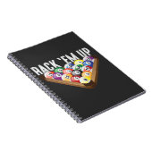 Carnet Billard Joueur Rack em Up Huit Ball Pool (Côté Droit)