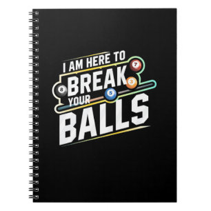 Carnet Billard Snooker Est Là Pour Briser Vos Ballons