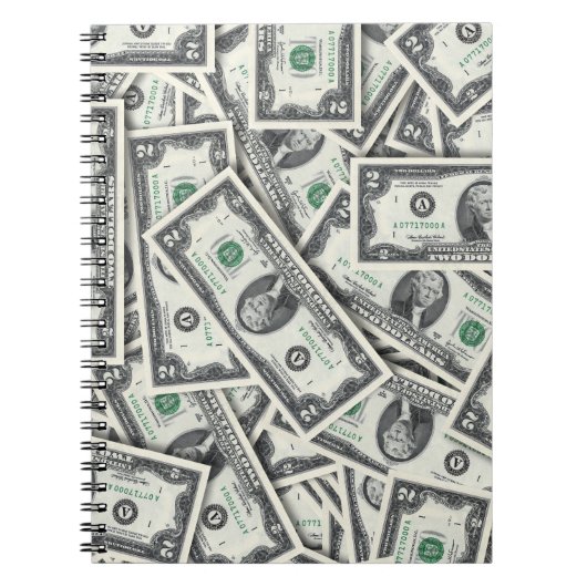 Carnet Billet de deux dollars (Devant)