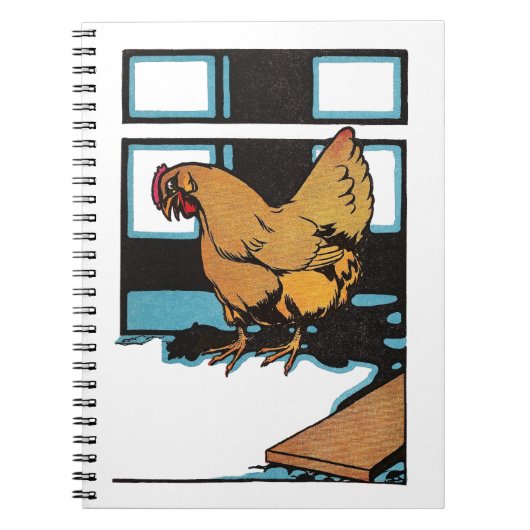 Carnet Billina la poule jaune (Devant)