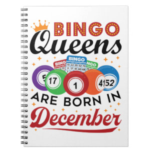 Carnet Bingo Anniversaire Bingo Les reines sont nées en d