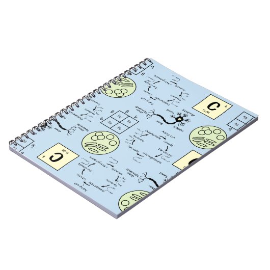 Carnet Biologie Science Enseignant Cellule Génétique Neur (Côté gauche)