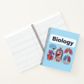 Carnet Biology Human Anatomy Organs Educational Notebook  (Intérieur)