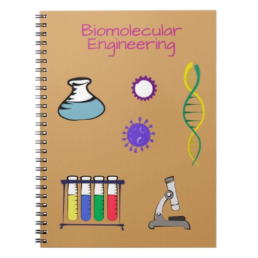 Carnet Biomolecular Engineer Chemical engineering (Devant)