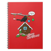 Carnet Bird House Joyeux Noël (Devant)