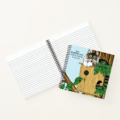 Carnet Birdhouse Bed Breakfast Chat (Intérieur)