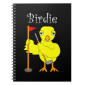 Carnet Birdie Golfer Chick (Devant)