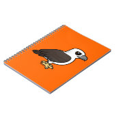 Carnet Birdorable Blanc-s'est gonflé la mer Eagle (Côté gauche)