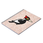 Carnet Birdorable Ivoire-a affiché le pivert (Côté gauche)