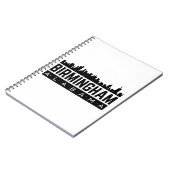 Carnet Birmingham Alabama (Côté gauche)