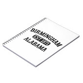 Carnet Birmingham Alabama Vintage (Côté gauche)