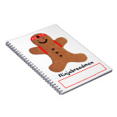 Carnet Biscuit Ninjabreadman (biscuit) (Côté Droit)