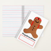 Carnet Biscuit Ninjabreadman (biscuit) (À l'intérieur)