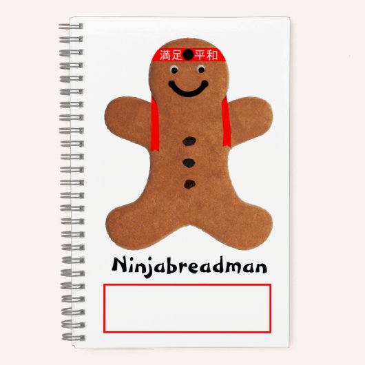 Carnet Biscuit Ninjabreadman (biscuit) (Recto)