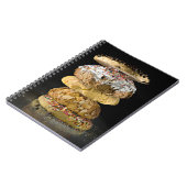 Carnet Biscuits dans une pile (Côté gauche)