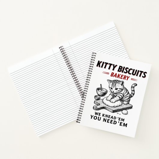 Carnet Biscuits Kitty Boulangerie (Intérieur)