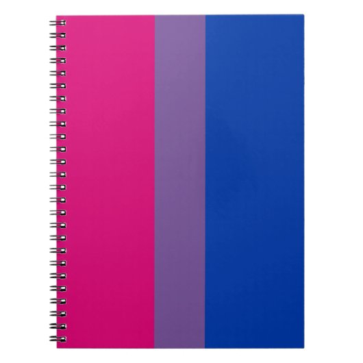 Carnet Bisexual pride (Devant)