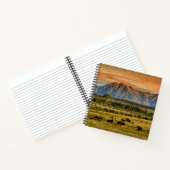 Carnet Bison au lever du soleil (Intérieur)