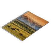 Carnet Bison au lever du soleil (Côté gauche)