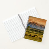 Carnet Bison au lever du soleil (Intérieur)